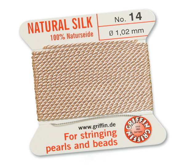 Griffin® Silk Cord Light Pink #14