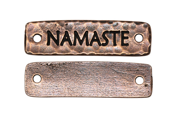 Namaste Link - Copper Plated