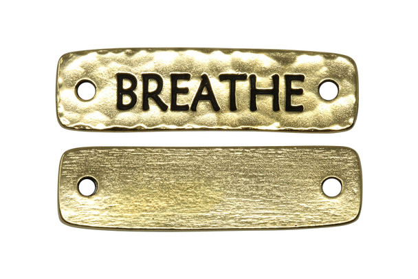 Breathe Link - Gold Plated