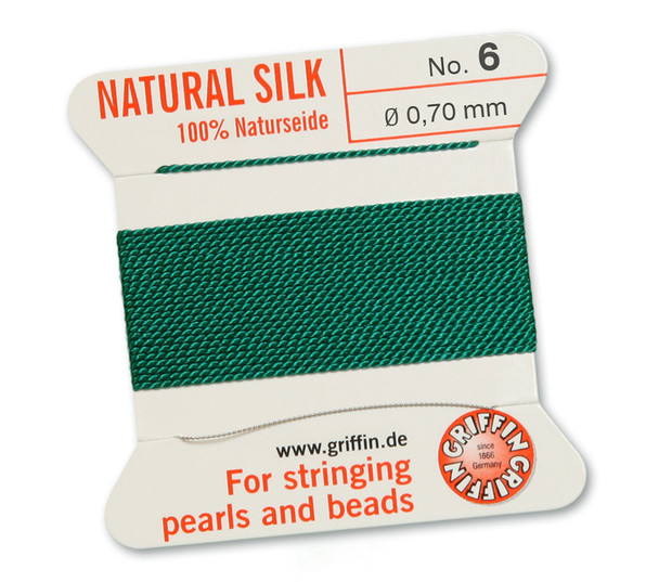 Griffin® Silk Cord Green #6