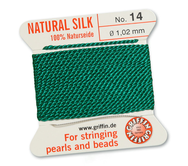 Griffin® Silk Cord Green #14