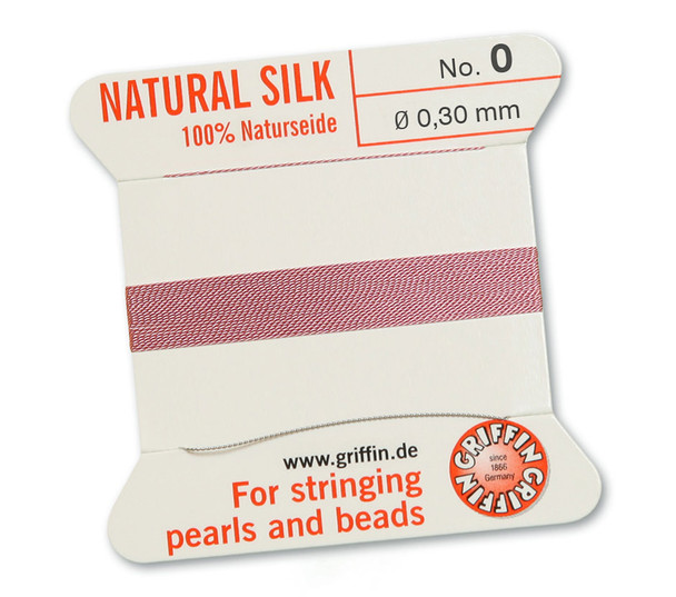 Griffin® Silk Cord Dark Pink #0