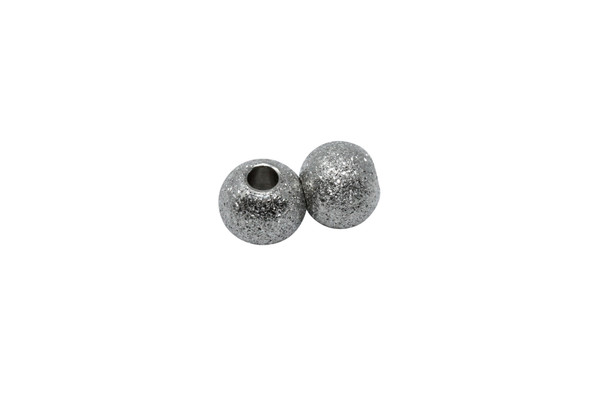 Stainless Steel 6mm Round Stardust Bead