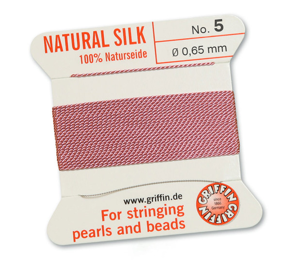 Griffin® Silk Cord Dark Pink #5