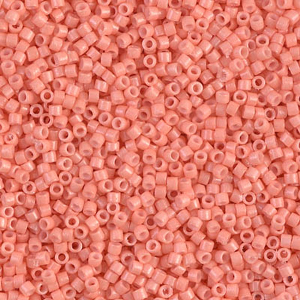 Delicas Size 11 Miyuki Seed Beads -- 2112 Duracoat Opaque Dark Salmon