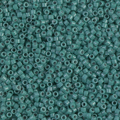 Delicas Size 11 Miyuki Seed Beads -- 2131 Duracoat Opaque Eucalyptus