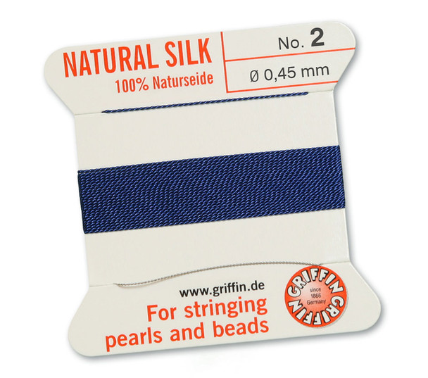 Griffin® Silk Cord Dark Blue #2