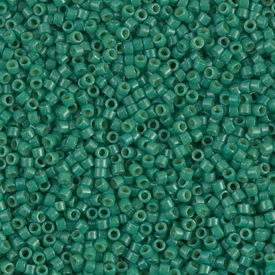 Delicas Size 11 Miyuki Seed Beads -- 2127 Duracoat Opaque Spruce