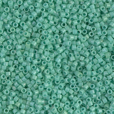 Delicas Size 11 Miyuki Seed Beads -- 2125 Duracoat Opaque Sea Opal