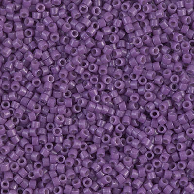 Delicas Size 11 Miyuki Seed Beads -- 2140 Duracoat Opaque Anemone