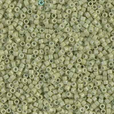 Delicas Size 11 Miyuki Seed Beads -- 2123 Duracoat Opaque Fennel
