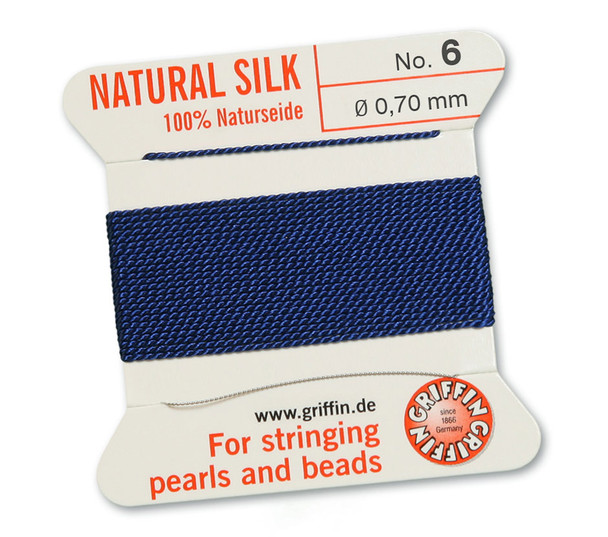Griffin® Silk Cord Dark Blue #6