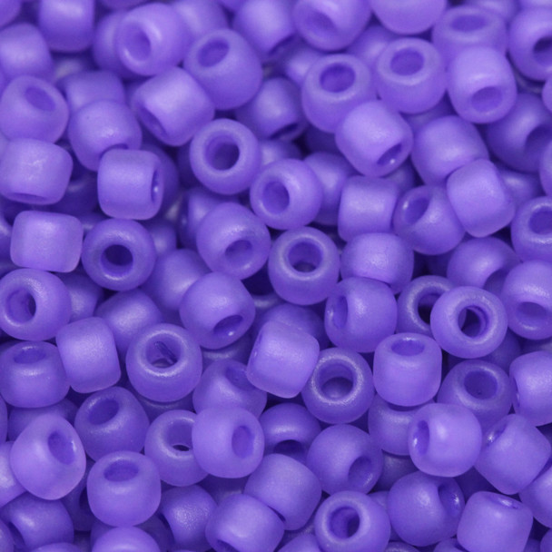 Size 8 Matsuno Seed Beads -- F222A Violet Frosted