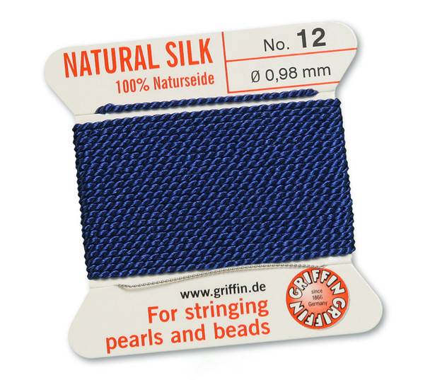 Griffin® Silk Cord Dark Blue #12