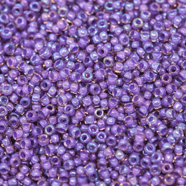 Size 15 Toho Seed Beads -- 384 Grape / Purple Lined