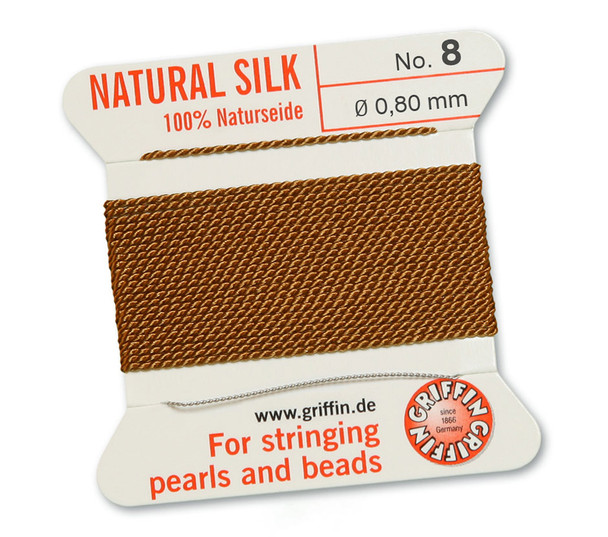 Griffin® Silk Cord Cornelian #8