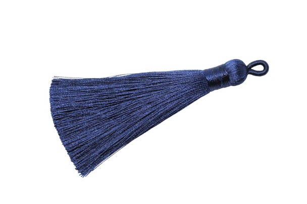 Navy 3 Inch Tassel