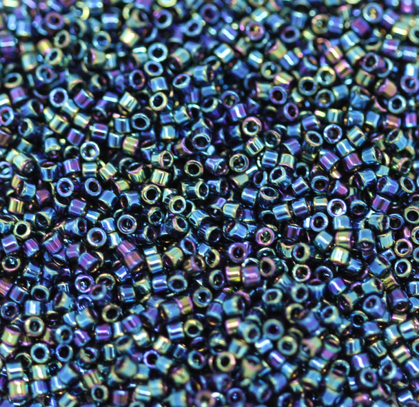 Delicas Size 11 Miyuki Seed Beads -- 005 Medium Blue Iris