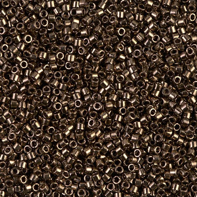 Delicas Size 11 Miyuki Seed Beads -- 022 Metallic Bronze