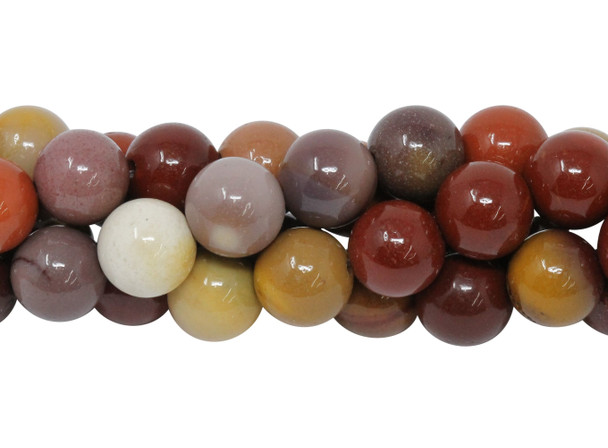 Mookaite Polished 8mm Round