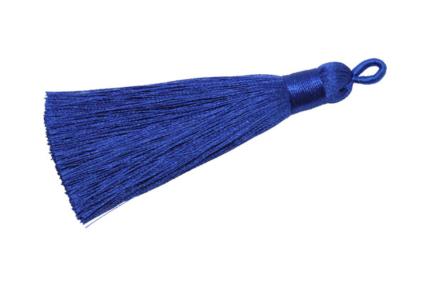 Royal Blue 3 Inch Tassel