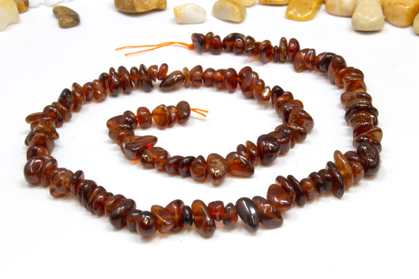 Orange Garnet Grade A Polished 4x6mm Chips