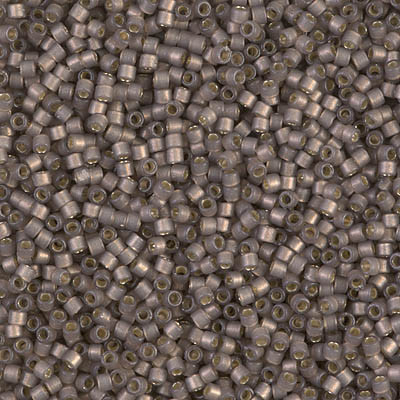 Delicas Size 11 Miyuki Seed Beads -- 2184 Duracoat Bramble Semi Matte / Silver Lined
