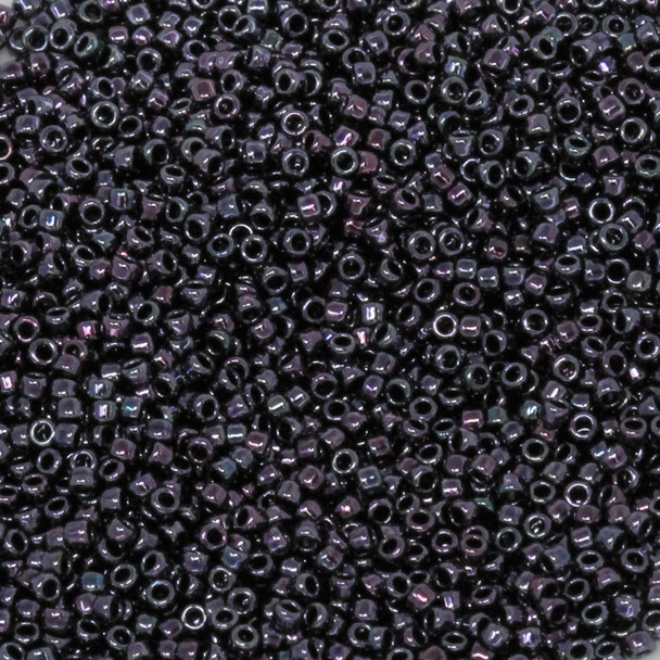 Size 15 Toho Seed Bead -- 451A Amethyst Metallic