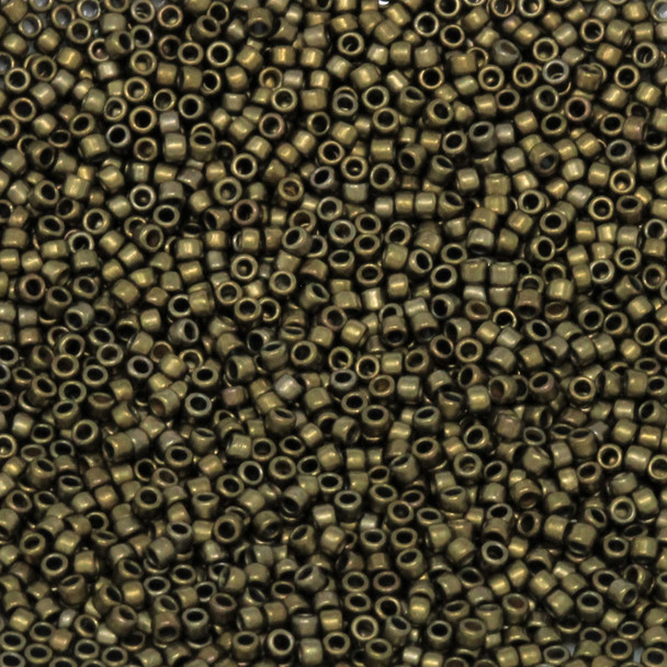 Size 15 Toho Seed Bead -- 457H Bronze Antique Gold