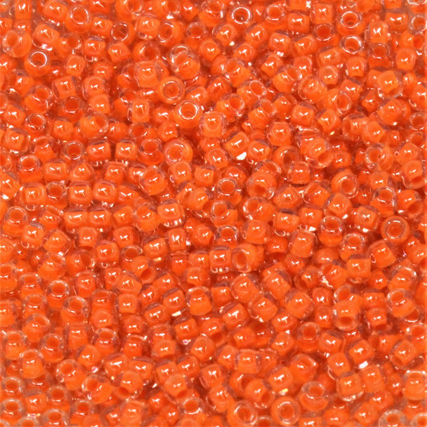Size 11 Toho Seed Beads -- 205B Neon Orange