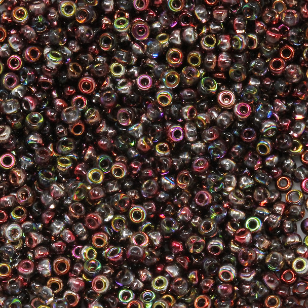 Size 11 Miyuki Seed Beads -- 4573 Crystal Magic Red-Brown