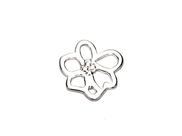 Single Sakura Flower - Sterling Silver