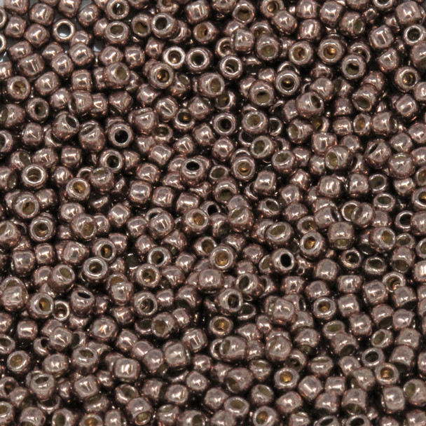 Size 11 Toho Seed Beads -- P490 Galvanized Mauve