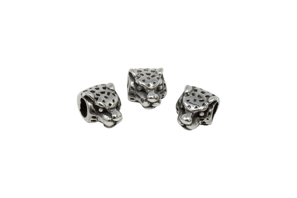Stainless Steel 9x13.5mm Leopard