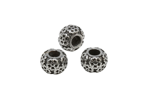 Stainless Steel 12x8.5mm Flowers