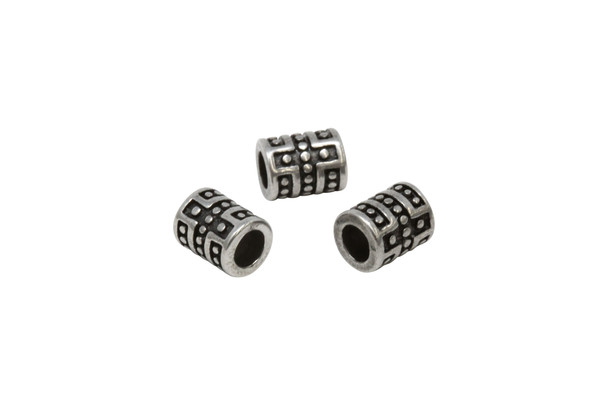 Stainless Steel 9x7mm Amor Cross Bead