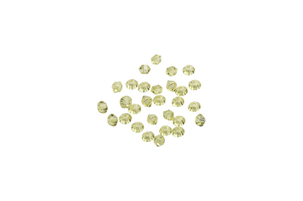 Swarovski Crystal Jonquil 5328 3mm Bicones