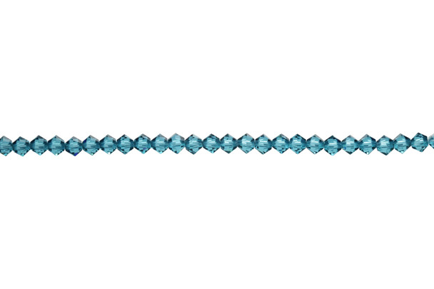 Swarovski Crystal Indicolite 5328 4mm Bicones