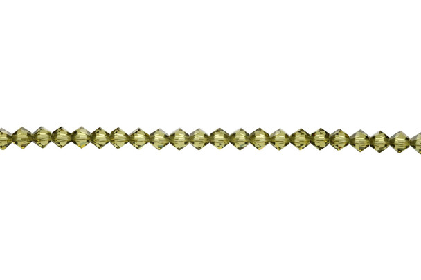 Swarovski Crystal Khaki 5328 4mm Bicones