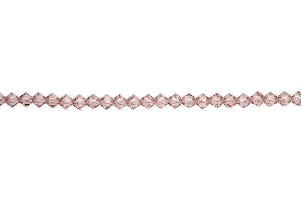 Swarovski Crystal Vintage Rose 5328 4mm Bicones