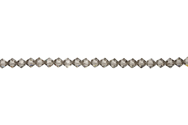 Swarovski Crystal Greige 5328 4mm Bicones