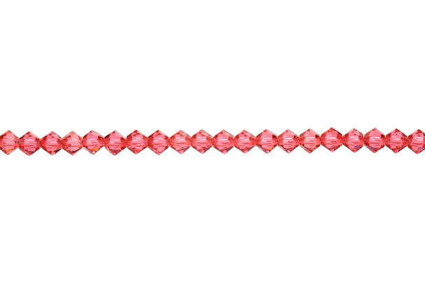 Swarovski Crystal Padparadscha 5328 4mm Bicones