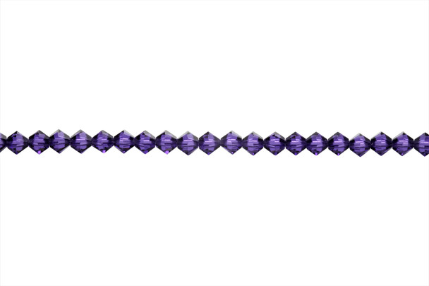 Swarovski Crystal Purple Velvet 5328 4mm Bicones