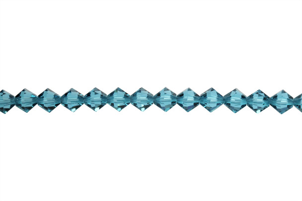 Swarovski Crystal Indicolite 5328 6mm Bicones