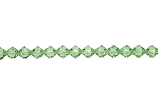 Swarovski Crystal Peridot 5328 6mm Bicones