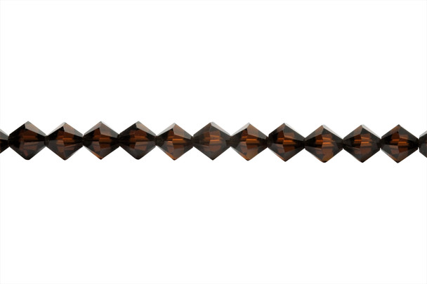 Swarovski Crystal Mocha 5328 6mm Bicones