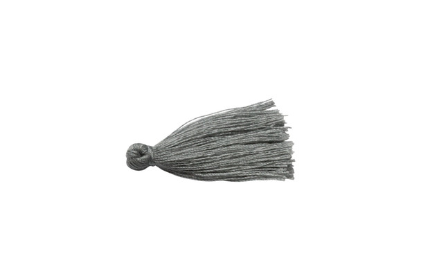 Grey 1.25 Inch Tassel
