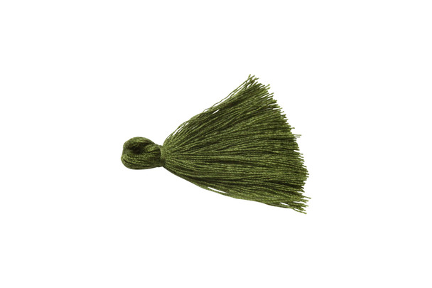 Olive 1.25 Inch Tassel