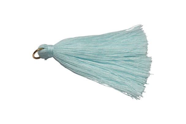 Light Blue 2 Inch Tassel