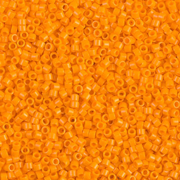 Delicas Size 11 Miyuki Seed Beads -- 1133 Mandarin Opaque